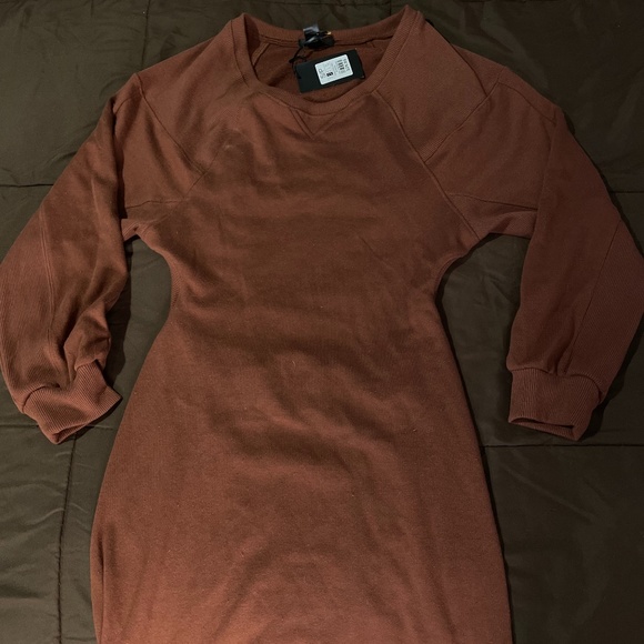 sweater dress open back - Picture 1 of 4